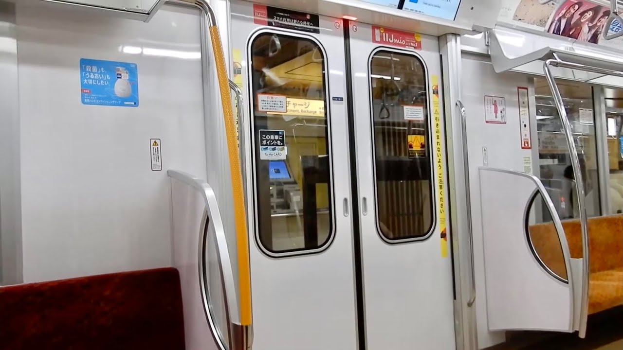 東京メトロ】銀座線1000系 標準仕様車 ドア開閉 稲荷町 - YouTube
