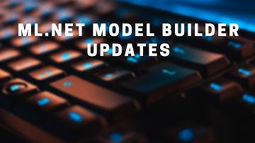 Create Image Classification and Recommendation Models with the ML.NET Model Builder