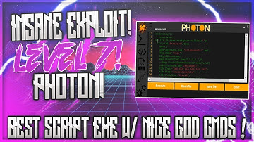 [OMFG] ✅ GOD ROBLOX HACK/EXPLOIT!!! ✅ | PHOTON ! | BEST SCRIPT EXE W/ NICE GOD CMDS! (WORKING!)