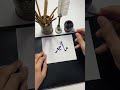 اسم ماجد Short Shortsvideo Calligraphy الخط الديواني الخط العربي Shorts 