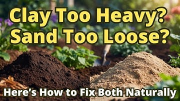 Fixing Clay vs. Fixing Sandy Soil: The Organic Amendments That Actually Work!