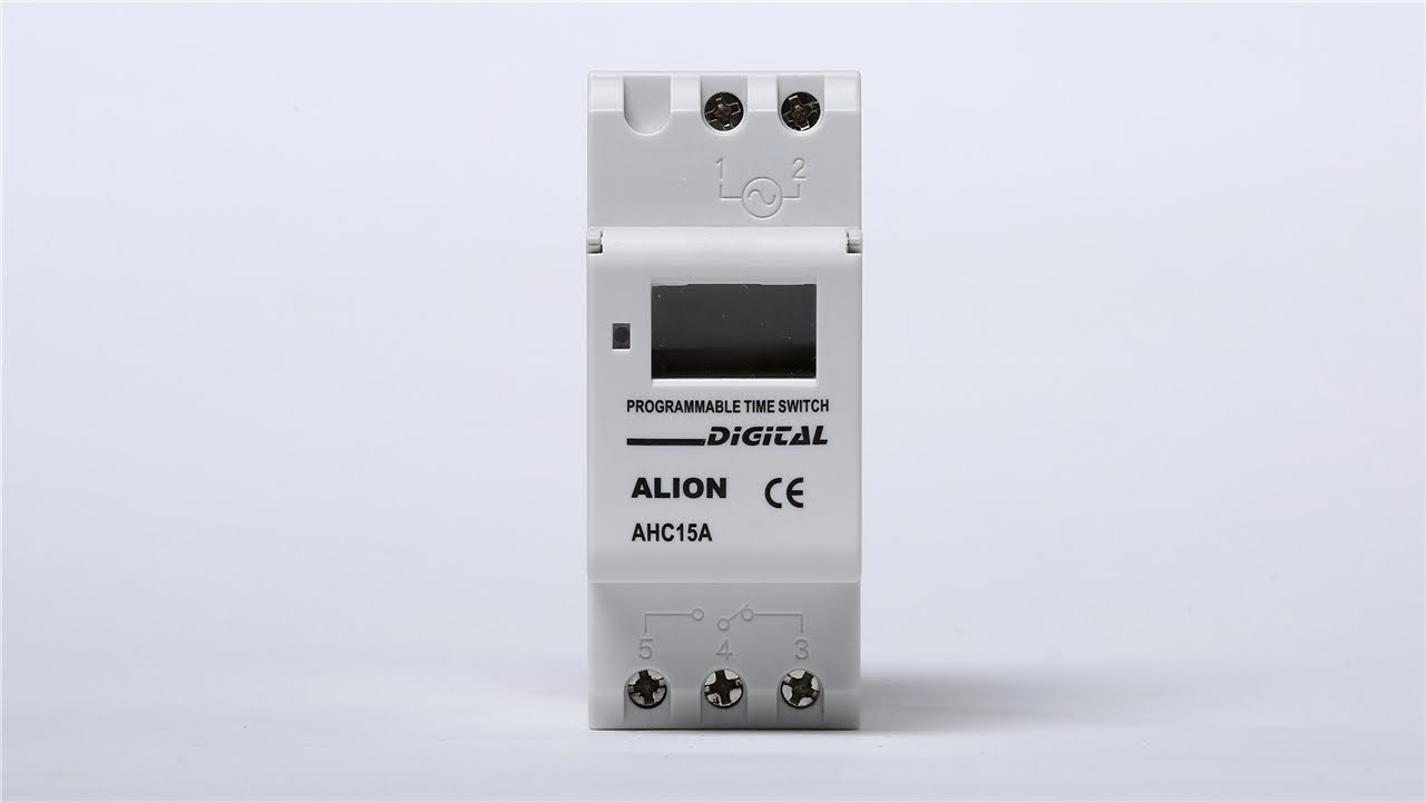 AHC15A Din rail Digital time -