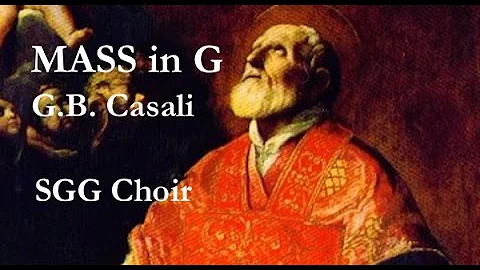 Mass in G by G.B. Casali