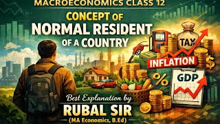 Concept of Normal Resident of a country #cbse #commerce #ecommerce #exam #economics 