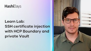 Learn Lab: SSH certificate injection with HCP Boundary and private Vault
