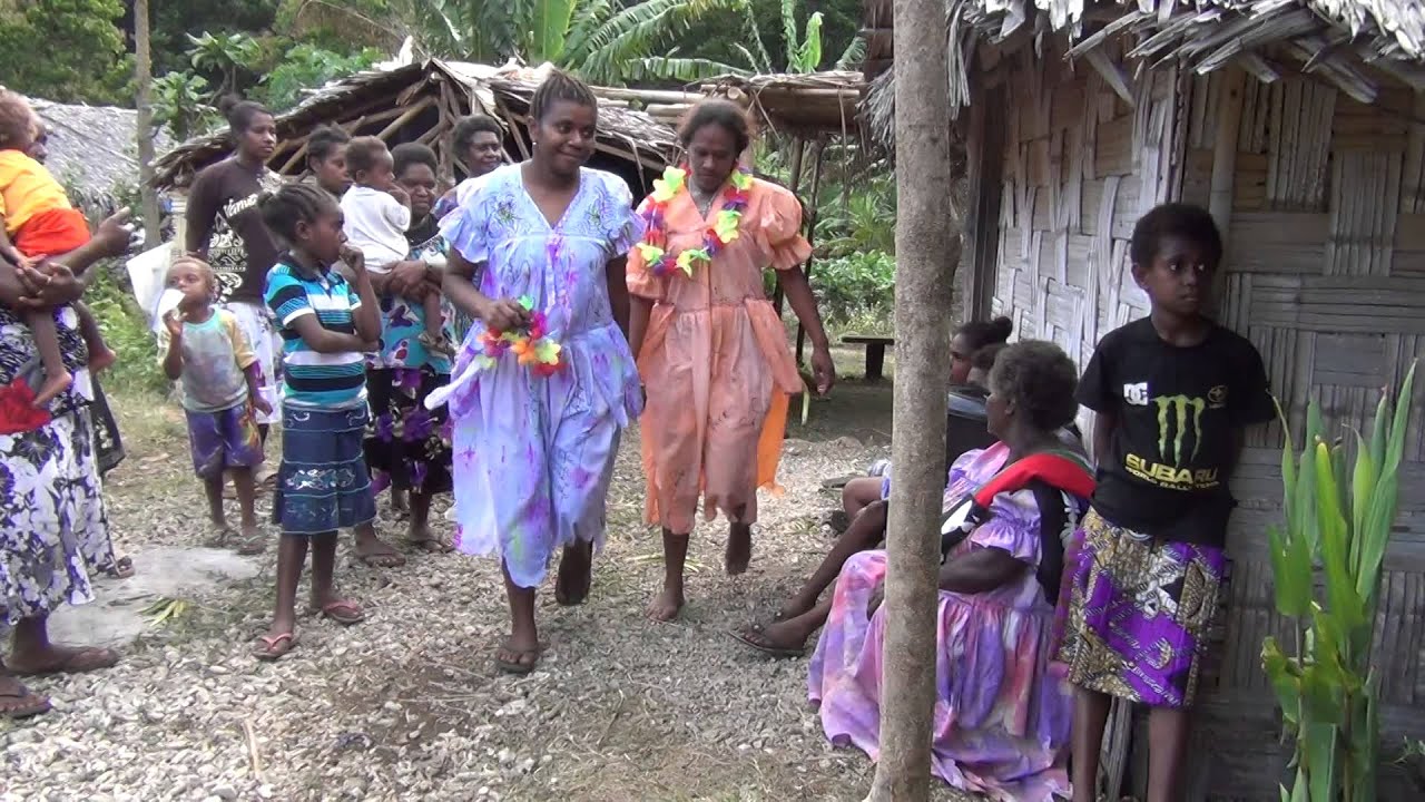 Dresses for the Bride in Amelie, West Malekula, Vanuatu