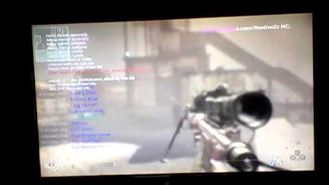 HACKINGMODZ MW2 PS3 CFG Mod Menu