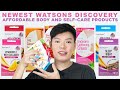 NEW DISCOVERY FROM WATSONS! AFFORDABLE EVERYDAY SELF-CARE PRODUCTS | Kenny Manalad