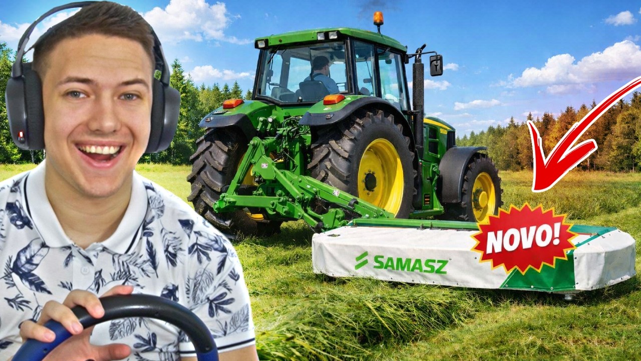 MENJAMO STARU KOSILICU SA OVOM LEPOTOM! Balkanska Farma EP75 w/@CholaPC