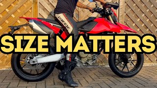 Can Short People Ride the 698 Seat Comparison on the 2024 Ducati Hypermotard 698 Mono!