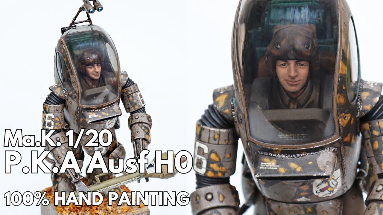 Ma.K. P.K.A Ausf H0 Hand painting / 마쉬넨 크리거 P.K.A 붓도색