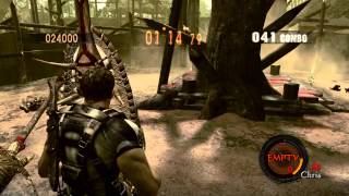 RESIDENT EVIL 5 GOLD EDITION ALL MERCENARIES SOLO CHRIS REDFIELD SAFARI –  SS RANK 