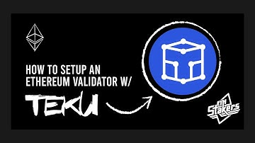 How To Setup a Teku Validator Node