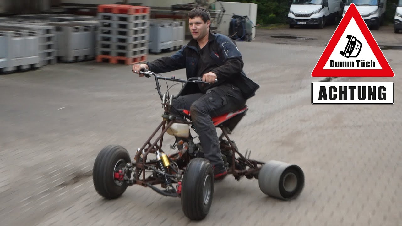 Unser Driftquad läuift wieder! | Dumm Tüch