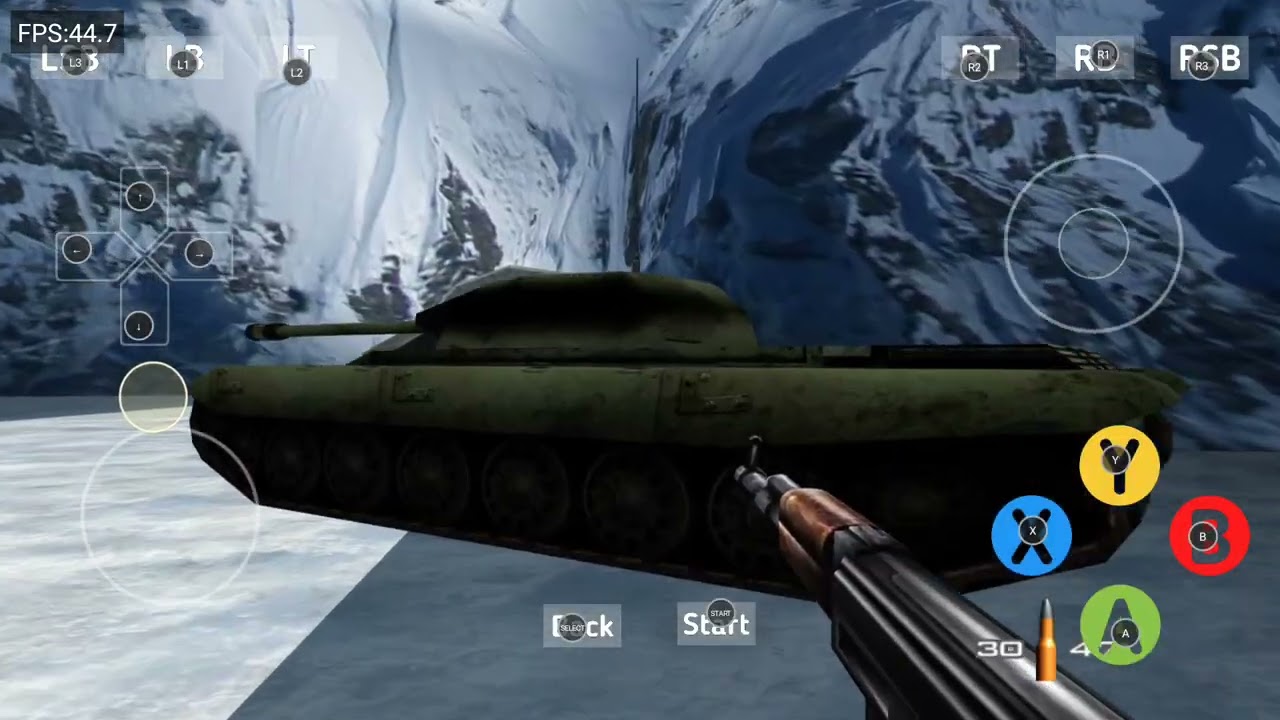 Retroid Pocket 5 Goldeneye Xbox360 remaster a360e emulator 720p runway gameplay 