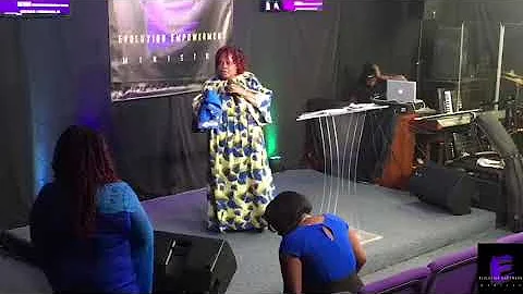 Apostle Patricia Mcneill preaching @ Evolution!