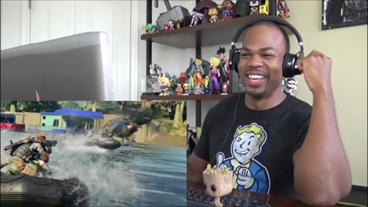 Official Call of Duty ®: Black Ops 4 — This is Blackout - REACTION!!! - YouTube