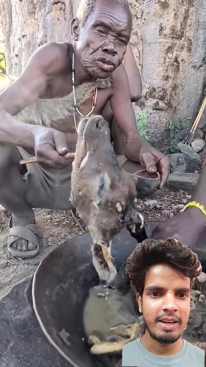 Ye dada kya kha rahe hain | Poora hiran hi kha gaye | African tribe | #youtube #tribe #food #africa