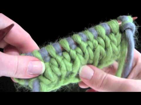 Double Knitting - Rows 3 and 4