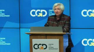 WATCH LIVE: Treasury Secretary Janet Yellen delivers remarks on challenges facing the global economy