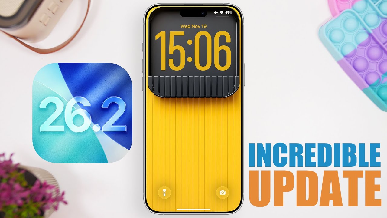 iOS 26.2 - 10 Cool NEW Things Your iPhone CAN DO ! - YouTube