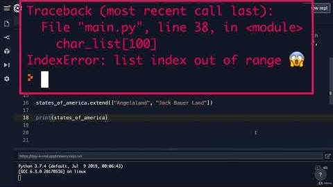 Index Errors and Working with Nested Lists | 100 Days of Code: The Complete Python Pro Bootcamp
