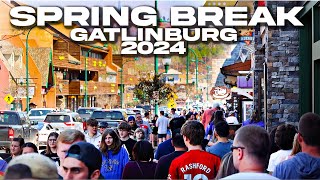 GATLINBURG MARCH 14, 2024 |Sights & Sounds| Spring Break, St Patrick's Day Weekend