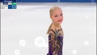 Elena Kostyleva Free Skate Junior 2025 Moscow Cavatina