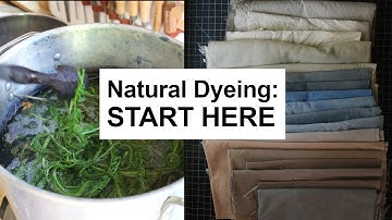 Everything I Wish I Knew When I Started Natural Dyeing