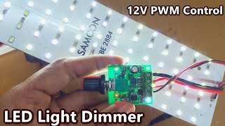 LED Light Dimmer (1.8V-12V, 2A) Using PWM Control Module | POWER GEN