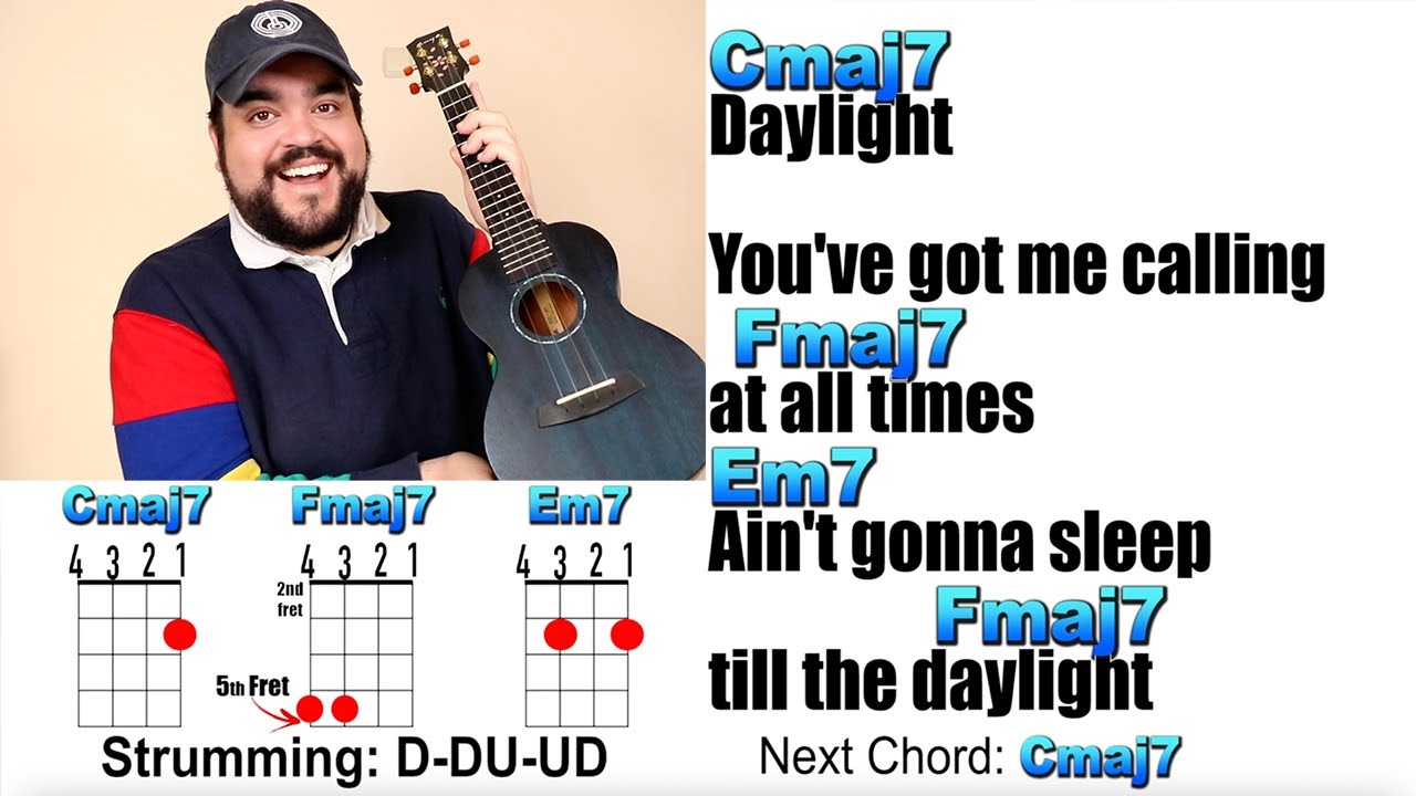 DAYLIGHT Harry Styles (Ukulele Play Along with Chords and Lyrics) YouTube