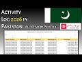 Telecommunication Usage History in Pakistan 2026 | Method 02: Access Your Own Call Logs in Excel