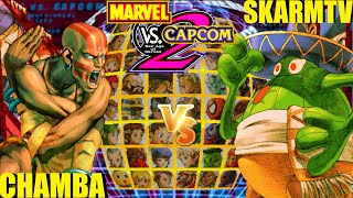 MvC2 Mvci Umvc3 CHAMBA vs SKARMTV pt 2