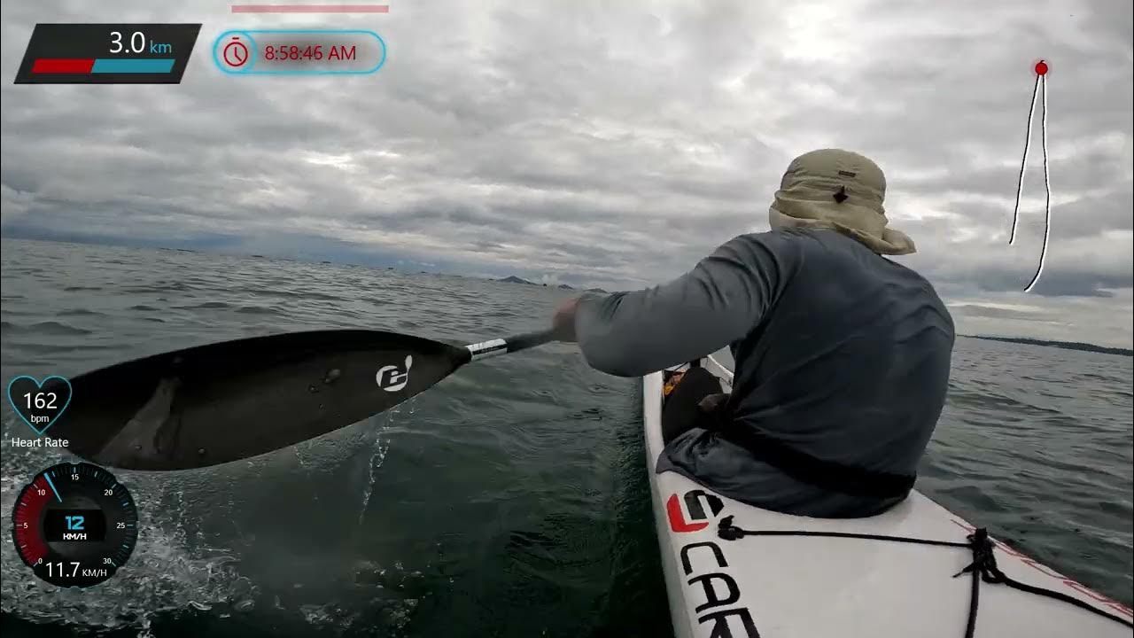 Surfski Training 7km Cruising 13/11/2022 YouTube