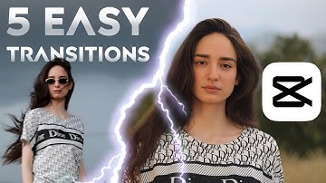 5 EASY CapCut Transitions You NEED To Try