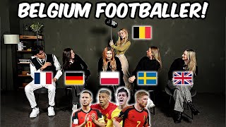 European Try To Pronounce Belgium Football Player Names!
