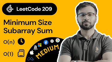 LeetCode 209 -  Minimum Size Subarray Sum
