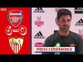 "GABI IS PHENOMENAL" Mikel Arteta Reacts After Arsenal 6-0 Sevilla | Emirates Cup | Press Conference