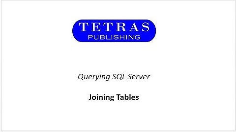 Introduction to Joining Tables in SQL Server