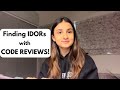 Finding idors with code reviews