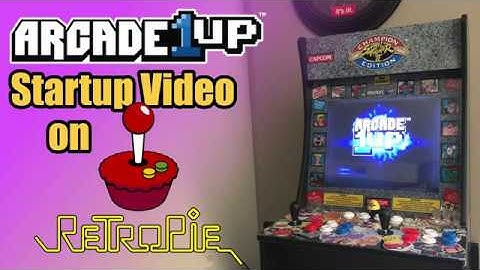 Arcade1Up Startup Video on RetroPie!