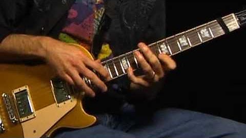 Dave Celentano Two Hand Tapping guitar lessons @ GuitarInstructor.com