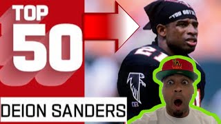 Deion Sanders Top 50 Most Game Breaking Plays! Reaction