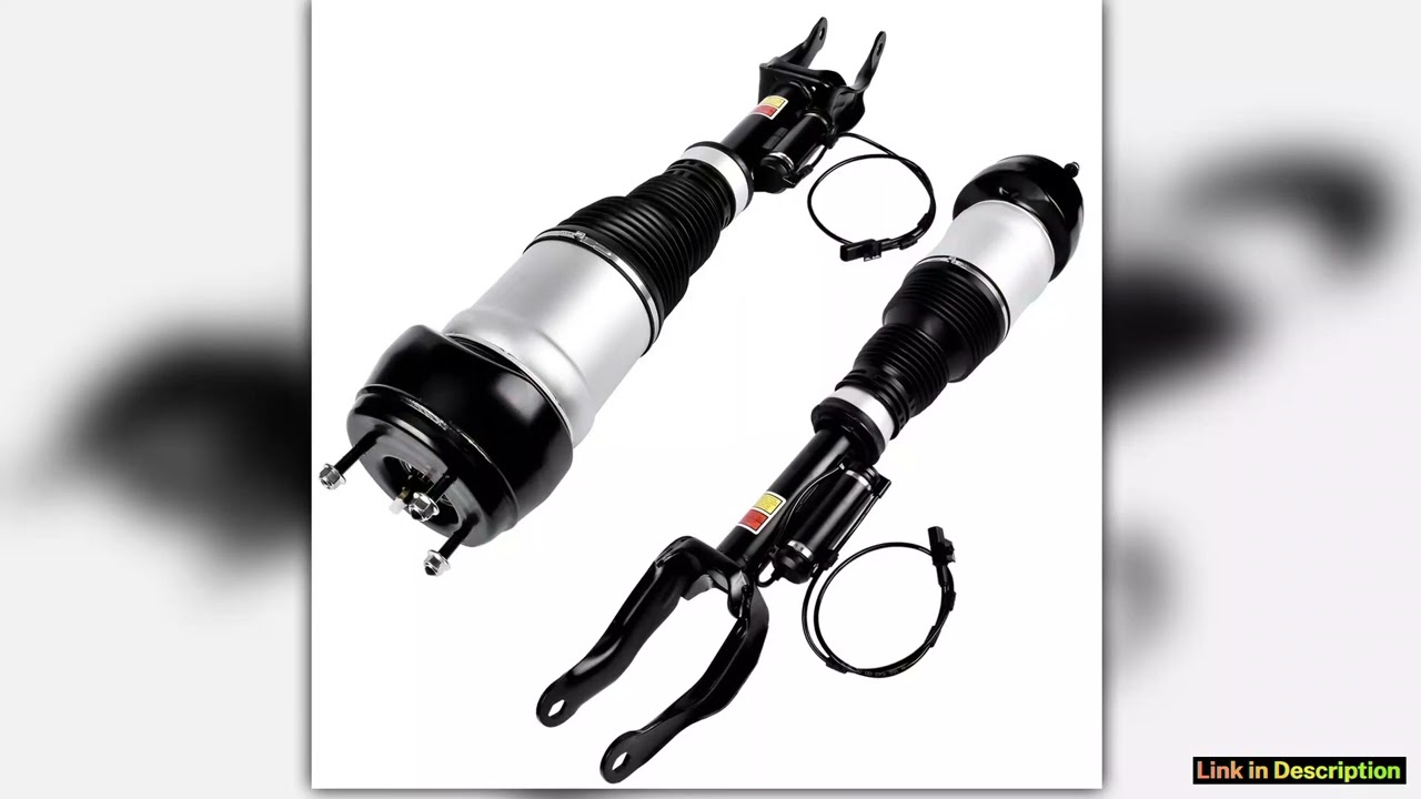 AP02 Pair Front Air Suspension Shock Absorber Struts with ADS for MercedesBenz MClass W166 GLClass