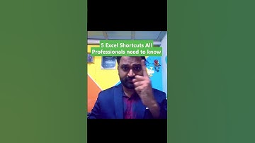 Top Excel Shorts Professionals Should Know #shorts #ytshorts #viral #excelshortcuts #viral #fyp