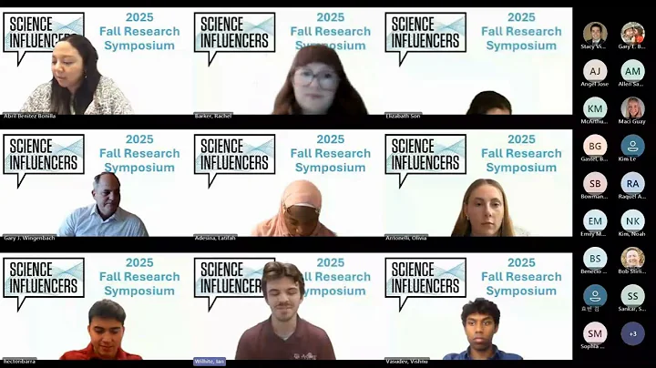 2025 Science Influencers Fall Research Symposium - Ian Wilhite