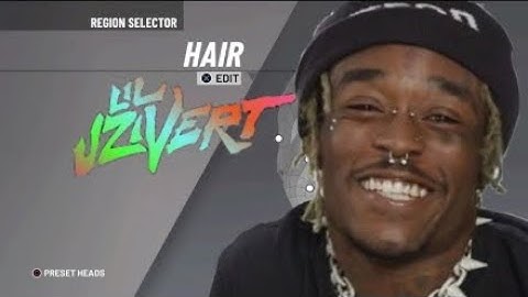 RAPPER FACE CREATION! LIL UZI VERT NBA 2K21 FACE CREATION!