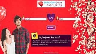 Love Calculator Using PHP | Calculate the love factor between two names in PHP Tutorial screenshot 4