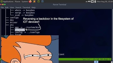 Reversing backdoor from firmware of IOT devices | Video walk-through of Firm2 challenge from wormcon