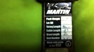 Martin jaguar compound bow review Jaguar Martin Pro Series Bow